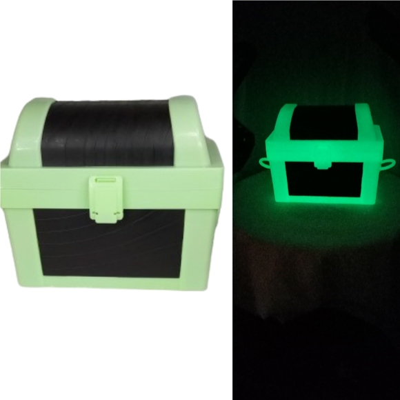 Ryans Word Glow In Dark The Dark Ghost Treasure Chest (Chest Only) - Picture 1 of 11